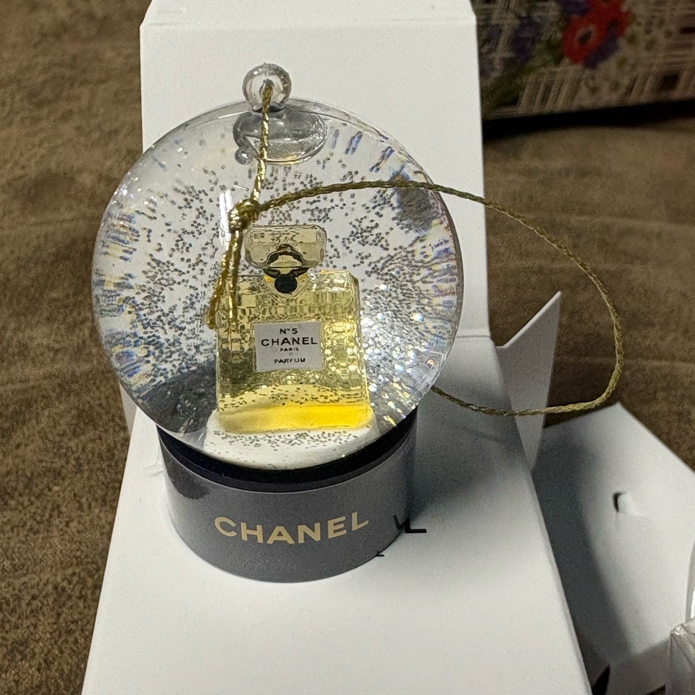 CHANEL No. 5 Ornament with Gold and Silver Accents
